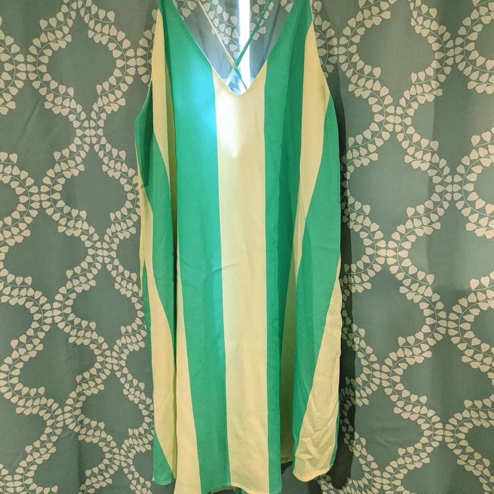 Flowy Cross-Back Dress